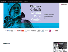Tablet Screenshot of cinecipo.com.br